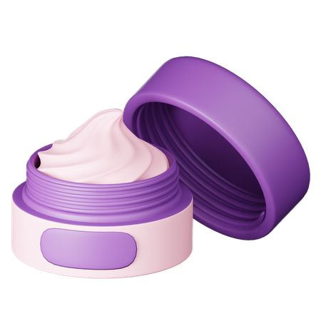 Crème de beauté  3D Icon