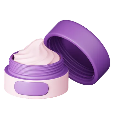 Crème de beauté  3D Icon