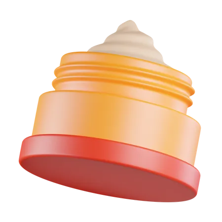 Crème de beauté  3D Icon