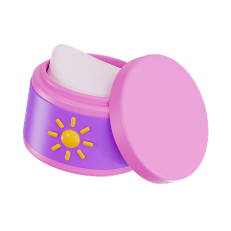 Creme de dia  3D Icon