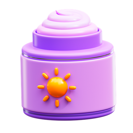 Crème de jour  3D Icon