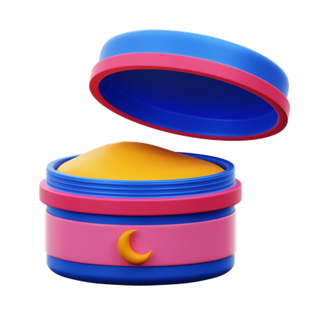 Crème de nuit  3D Icon