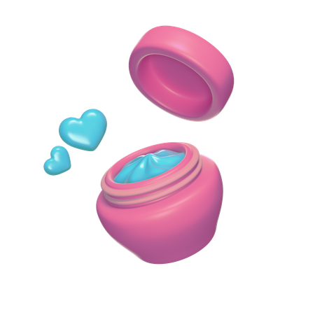 Creme facial  3D Icon