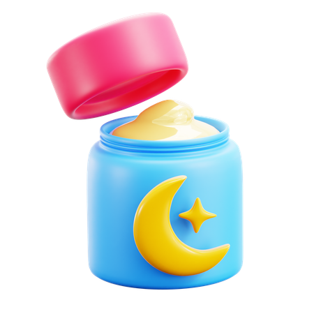 Creme noturno  3D Icon