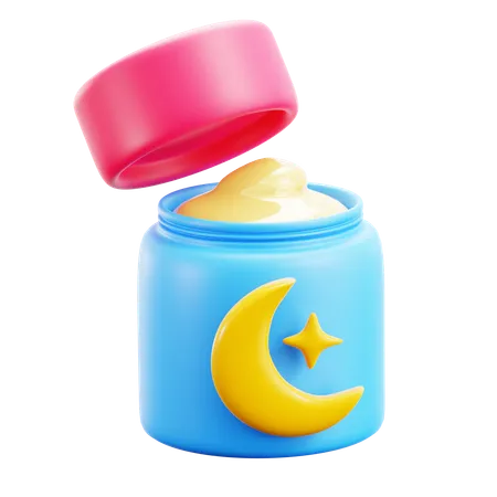 Creme noturno  3D Icon