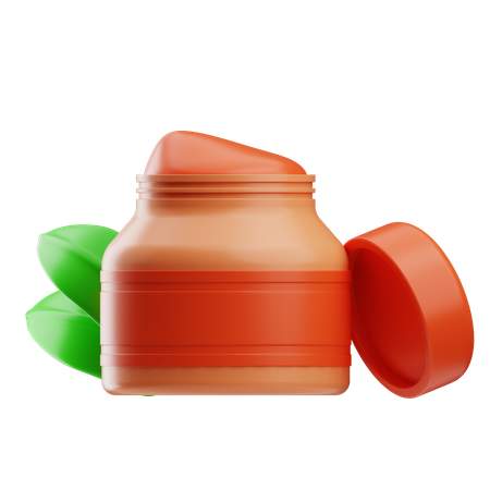 Creme orgânico  3D Icon