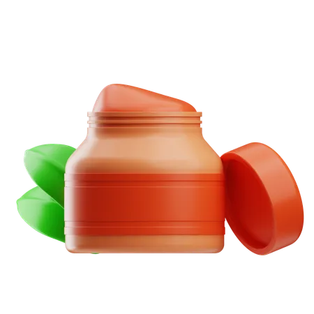 Creme orgânico  3D Icon