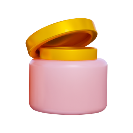 Crème ouverte  3D Icon