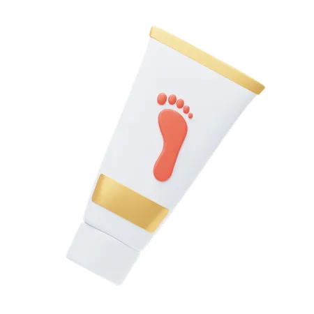 Crème pour les pieds  3D Icon