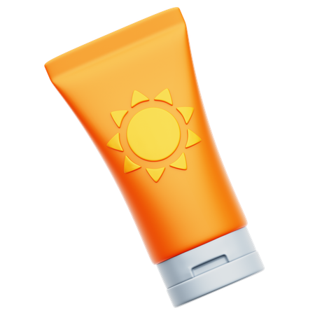 Crème solaire  3D Icon