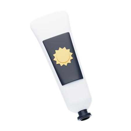 Crème solaire  3D Icon