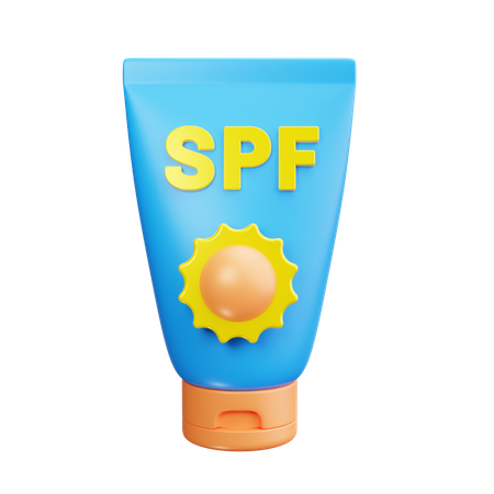 Crème solaire  3D Icon