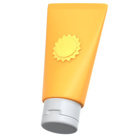 Crème solaire  3D Icon