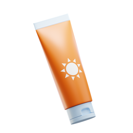 Crème solaire  3D Icon