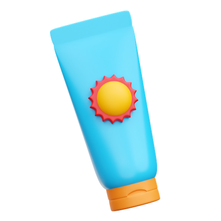 Crème solaire  3D Icon