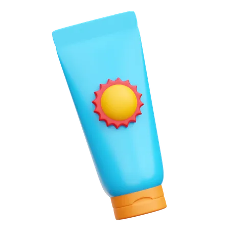 Crème solaire  3D Icon