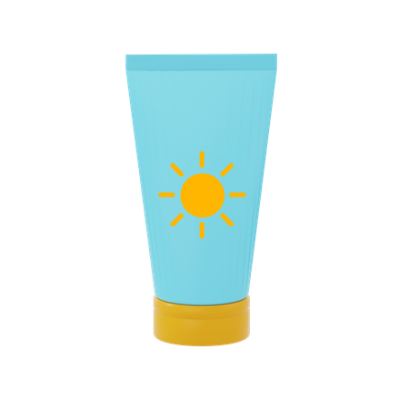 Crème solaire  3D Icon