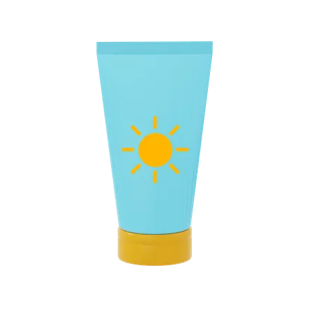 Crème solaire  3D Icon