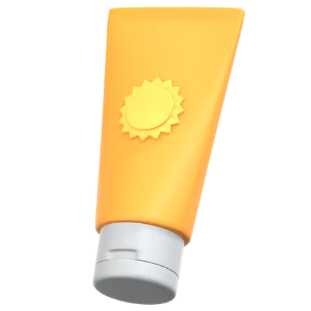 Crème solaire  3D Icon