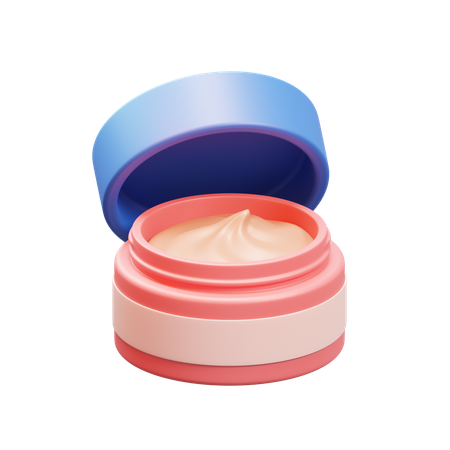 Crème pour le visage  3D Icon