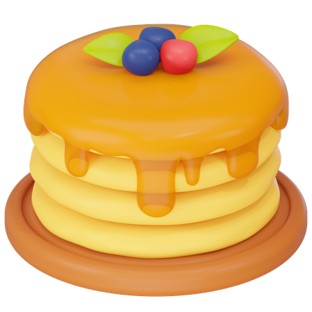 Crêpe  3D Icon