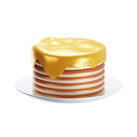 Crêpe  3D Icon