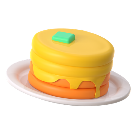 Crêpe  3D Icon