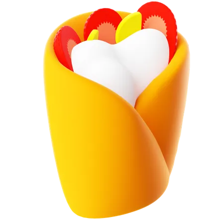 Crêpe  3D Icon