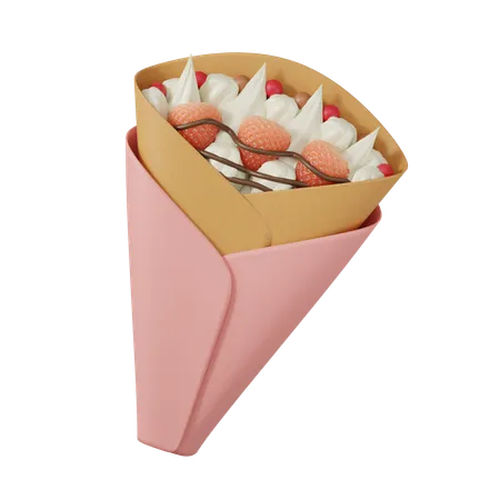 Crêpe  3D Icon