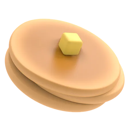 Crêpe  3D Illustration