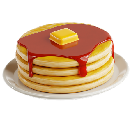 Crêpe  3D Icon