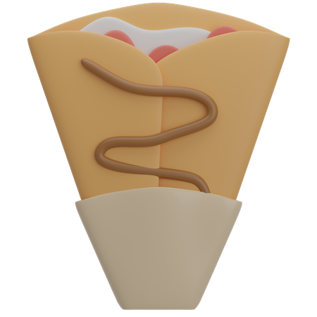 Crepe  3D Icon