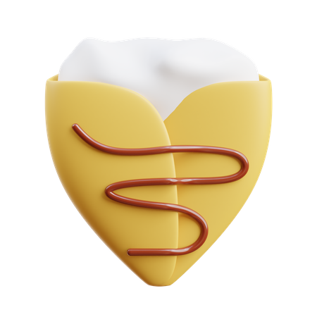 Crepe  3D Icon