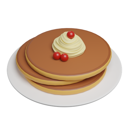 Crêpe  3D Icon