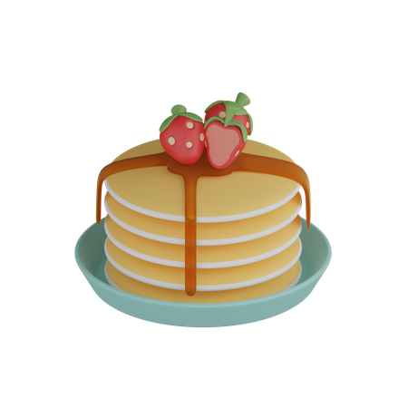 Crêpe  3D Icon