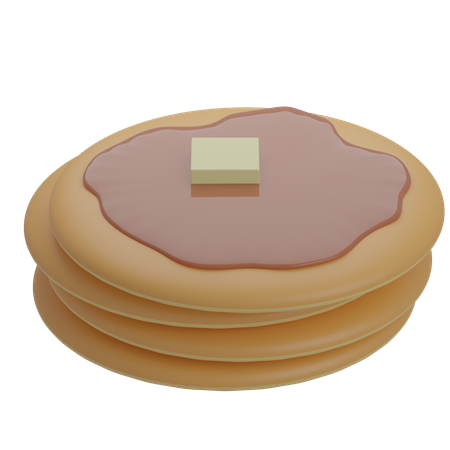 Crêpe  3D Icon