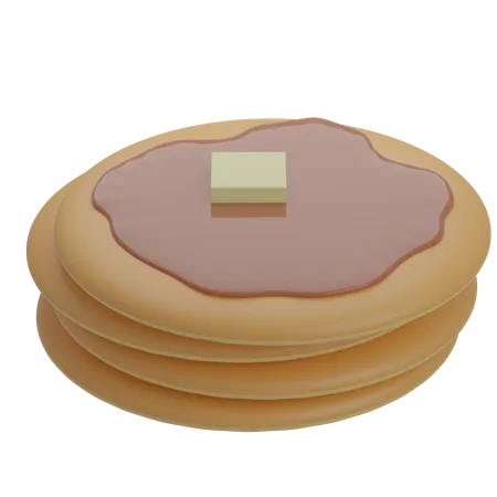 Crêpe  3D Icon