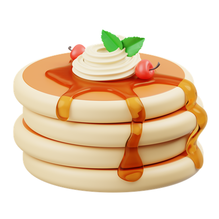 Crêpe  3D Icon