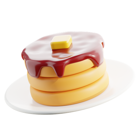 Crêpe  3D Icon