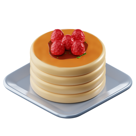 Crêpes  3D Icon