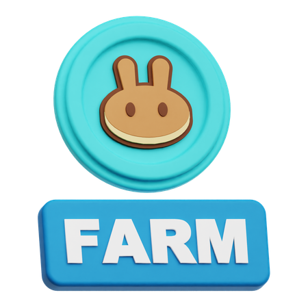 Ferme d'échange de crêpes  3D Icon