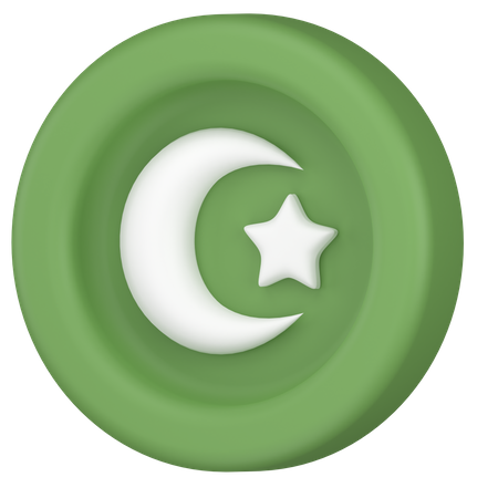 Crescend moon 3Dアイコン