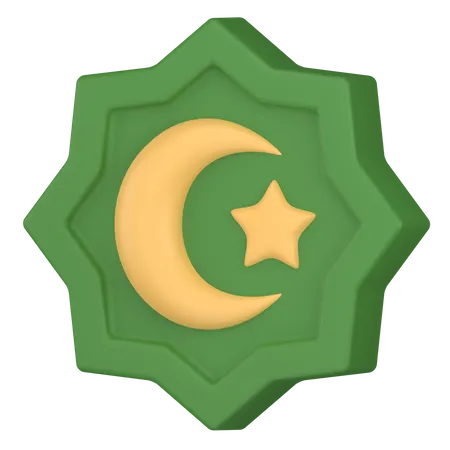 Ramadan Ornament 3D Icon