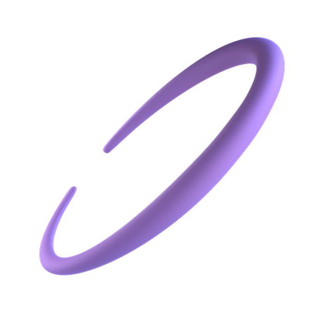 Crescent  3D Icon