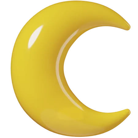 Crescent  3D Icon