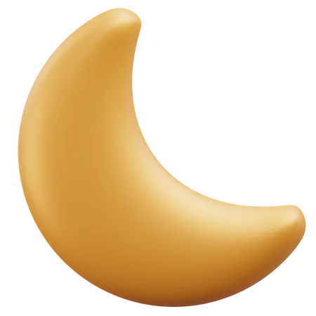 Crescent  3D Icon