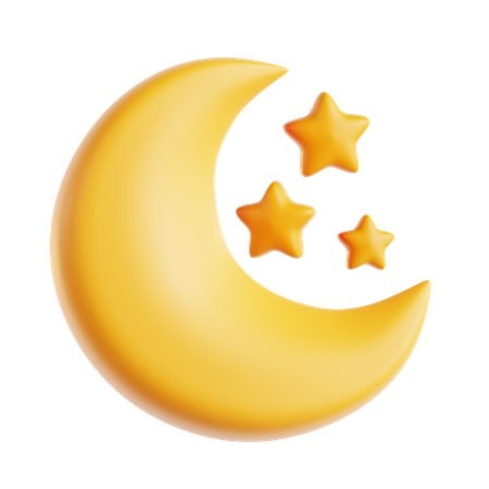 Crescent  3D Icon