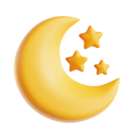 Crescent  3D Icon