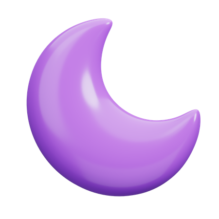 Crescent  3D Icon