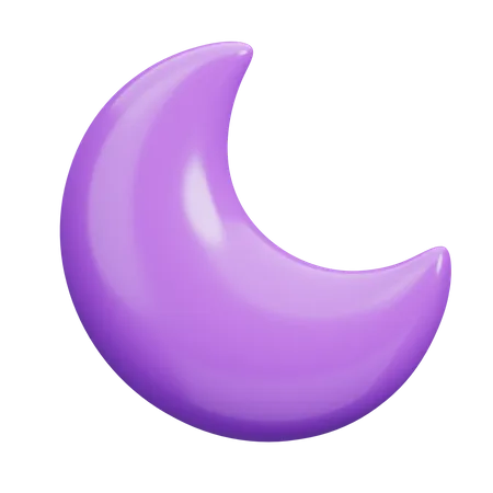 Crescent  3D Icon